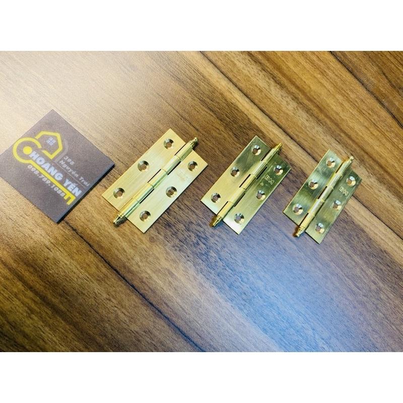 Bản lề đồng xíu, bản lề đồng lắp cánh tủ, hộp, thùng nhỏ BM 5cm/6cm/7.5cm