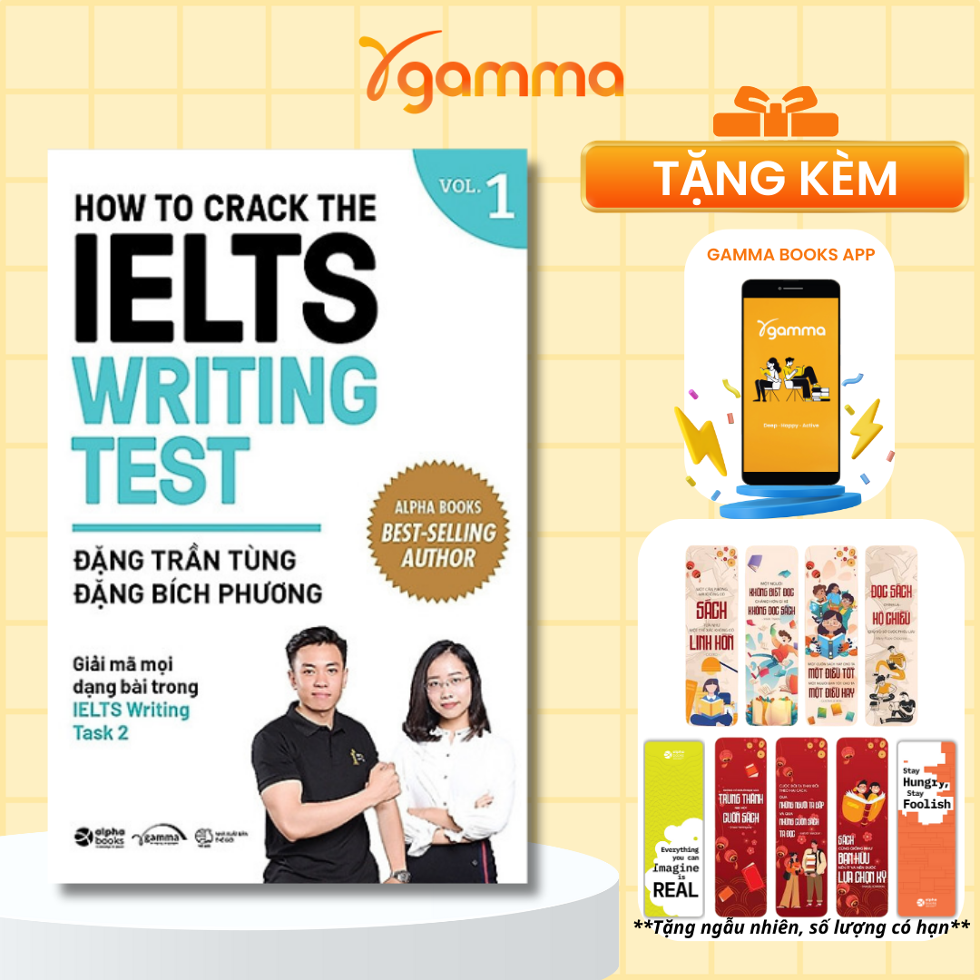 Sách - How To Crack The Ielts Writing Test - Vol. 1 - Alphabooks - BẢN QUYỀN
