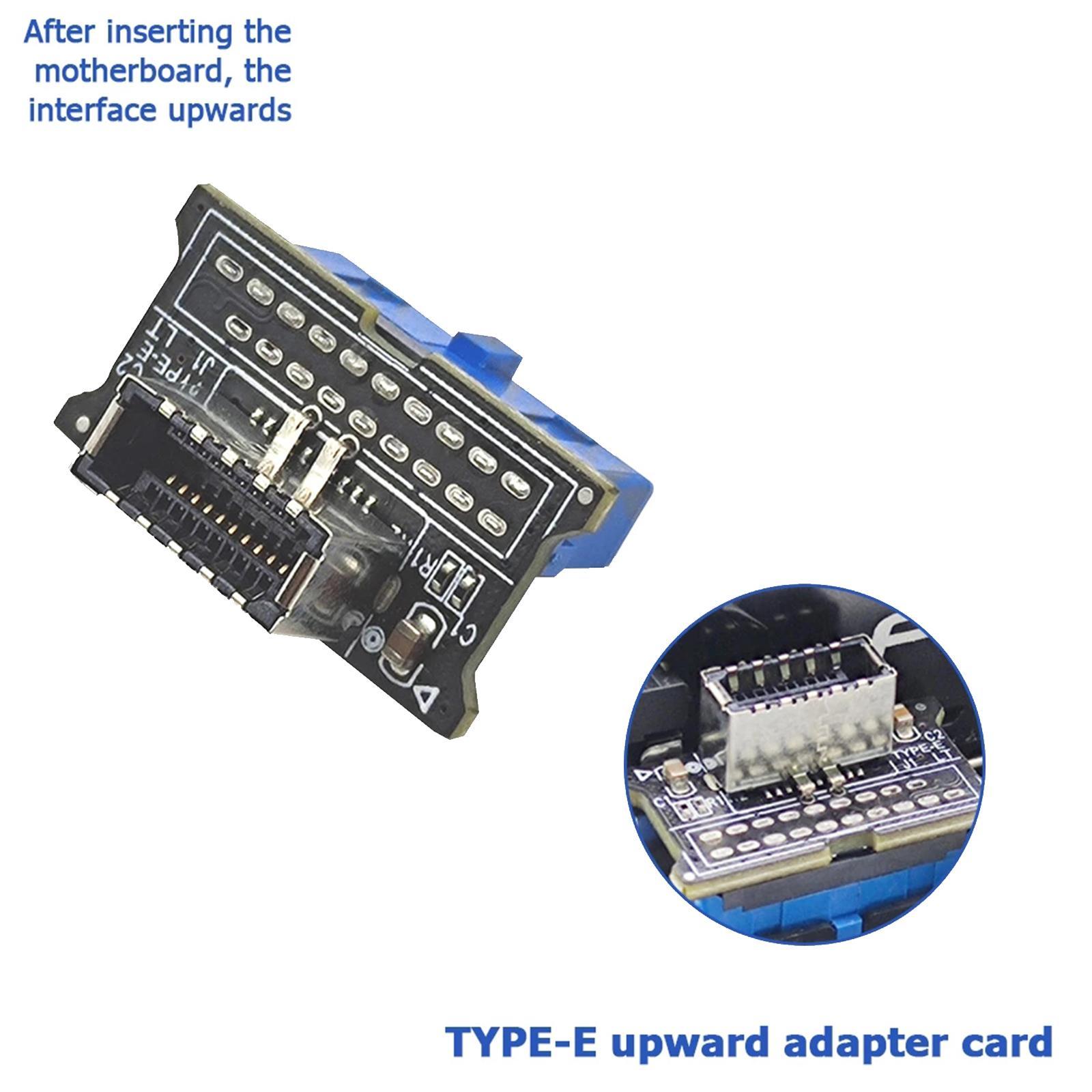 Mainboard USB 3.0 19PIN to 3.1 Type-° Converter  19 Pin