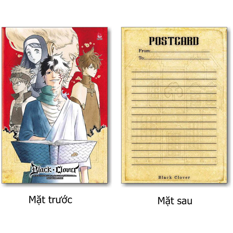 Black Clover - Tập 17: Diệt Vong Hay Cứu Quốc (Tặng Postcard)