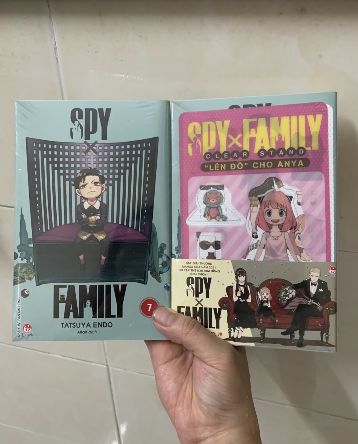 Combo Spy x family 1- 7 (thường + đặc biệt, full seal)