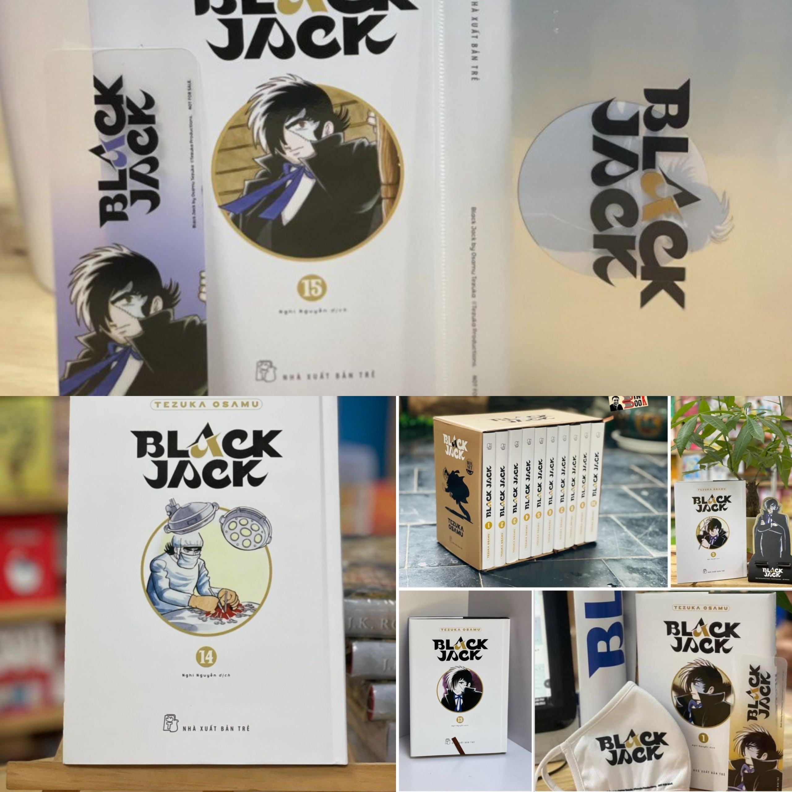 BLACK JACK từ tập 1 tới tập 15 - Tezuka Osamu - Bình Book
