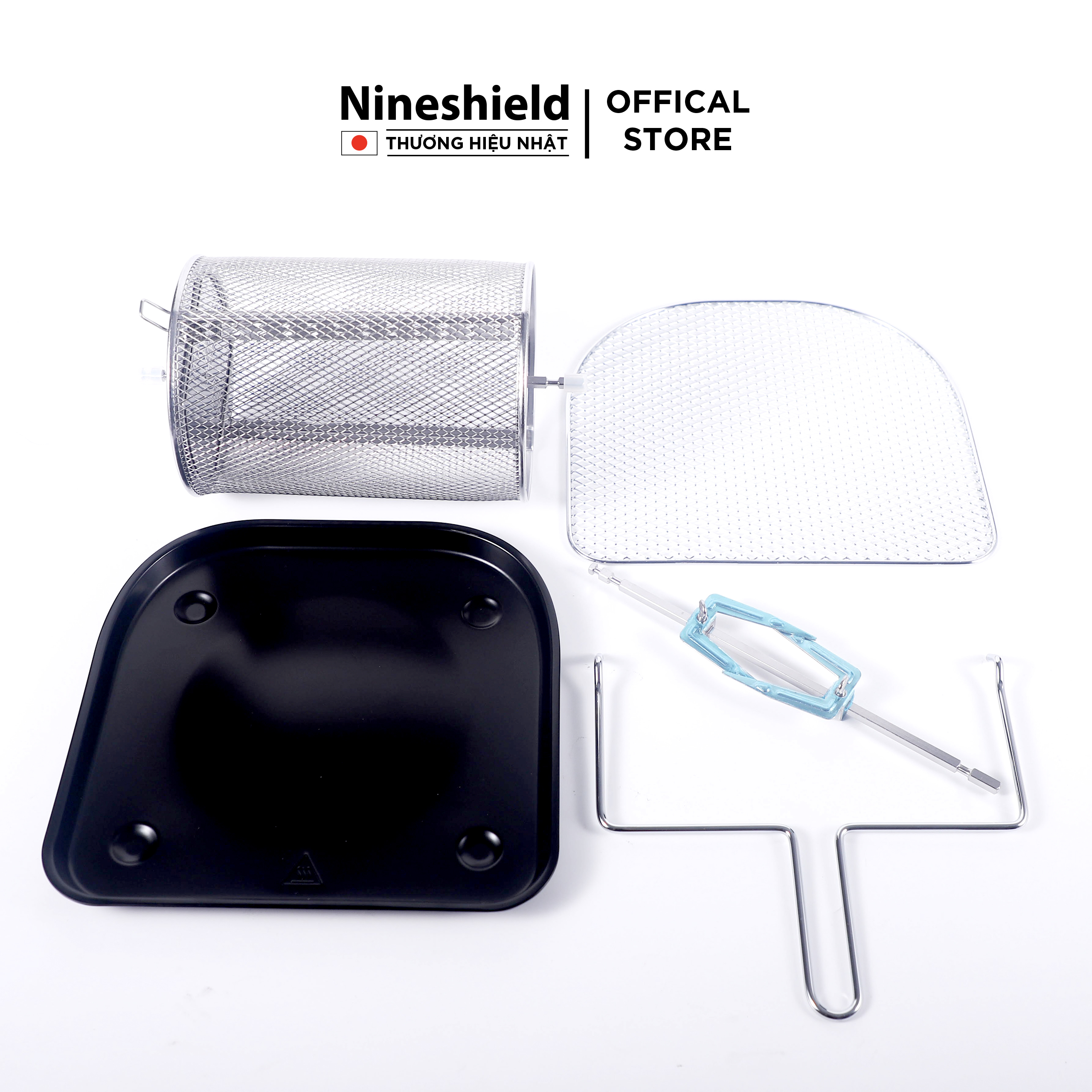 Nồi chiên không dầu 12.5L Nineshield KB-1200 - Hàng chính hãng