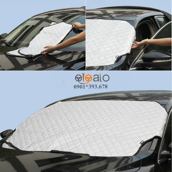 Tấm che nắng kính lái ô tô Daewoo Lacetti 3 lớp Cao Cấp chắn nắng cản nhiệt bảo vệ chổi gạt mưa thảm taplo