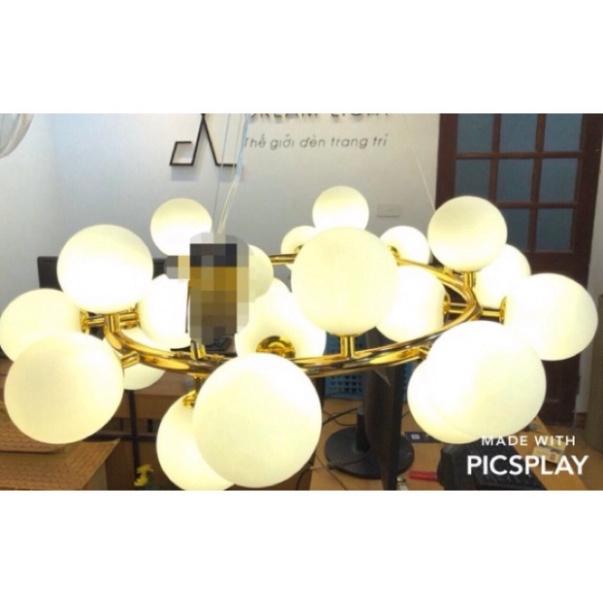 Đèn thả phòng tiếp khách 25 bóng DT DDT