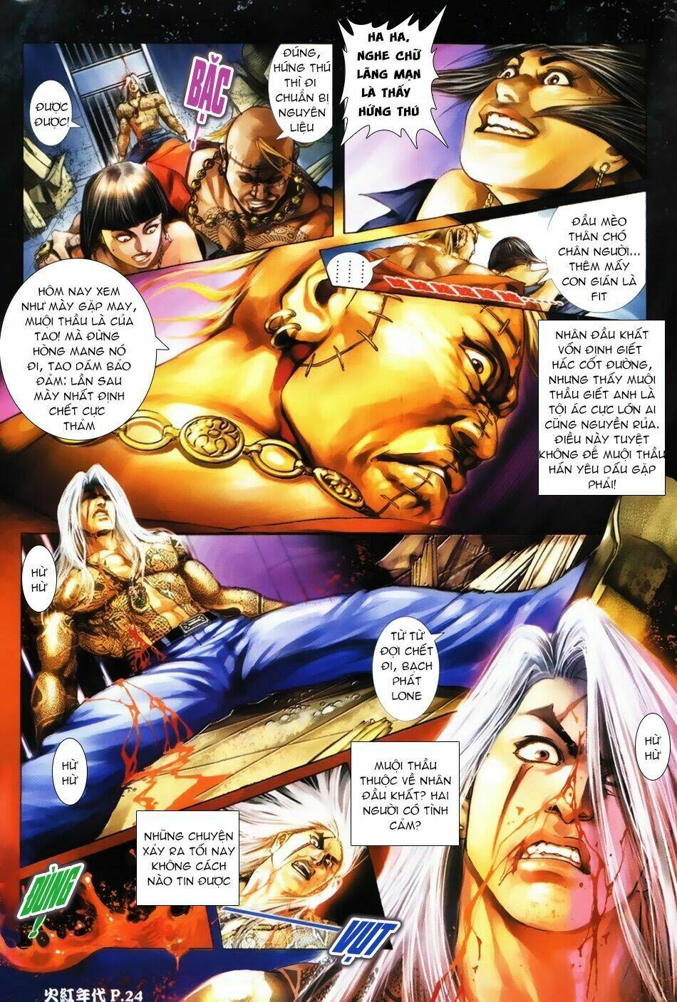 hỏa hồng niên đại hắc cốt đường chapter 33 22