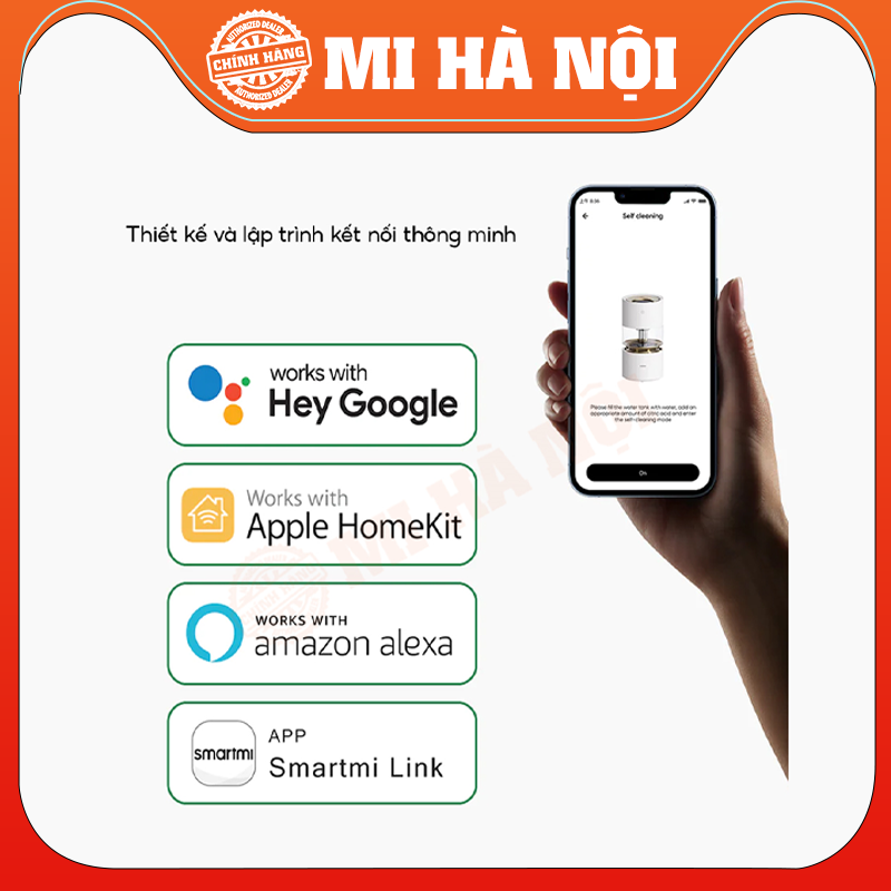 Máy tạo độ ẩm thông minh Xiaomi Smartmi Rainforest - Hàng chính hãng