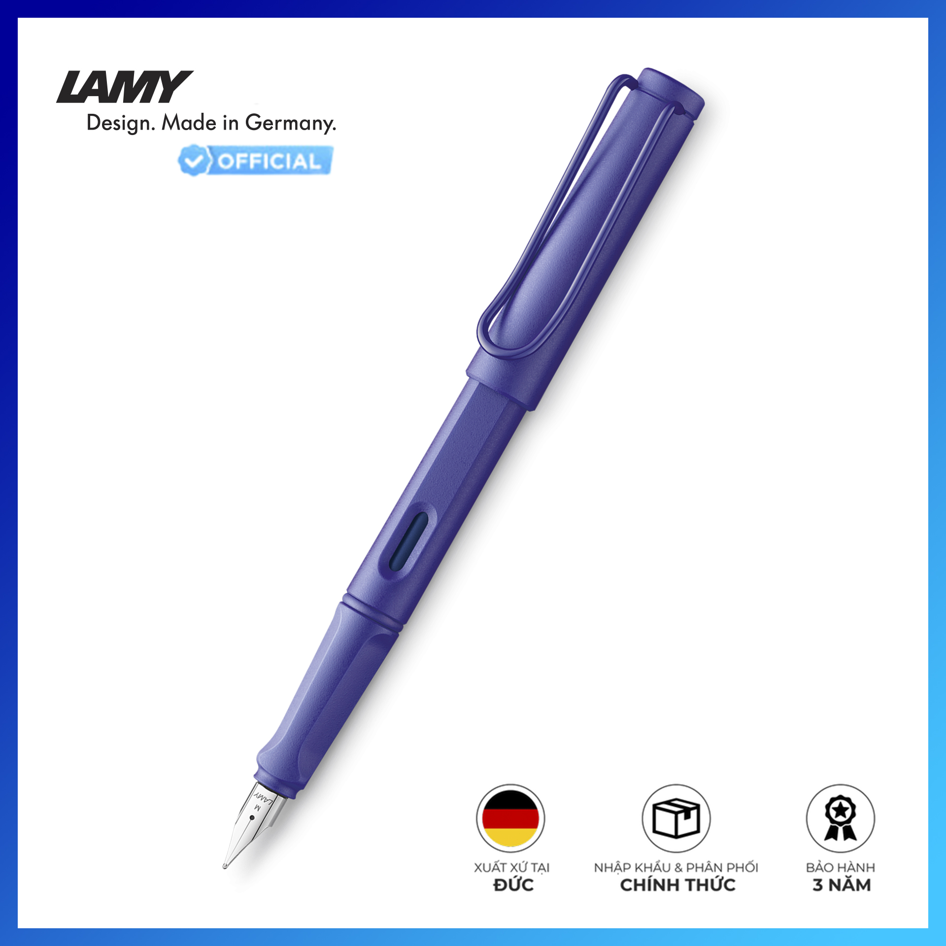 Bút Máy Lamy Safari CANDY Violet 021 (Special Edition)