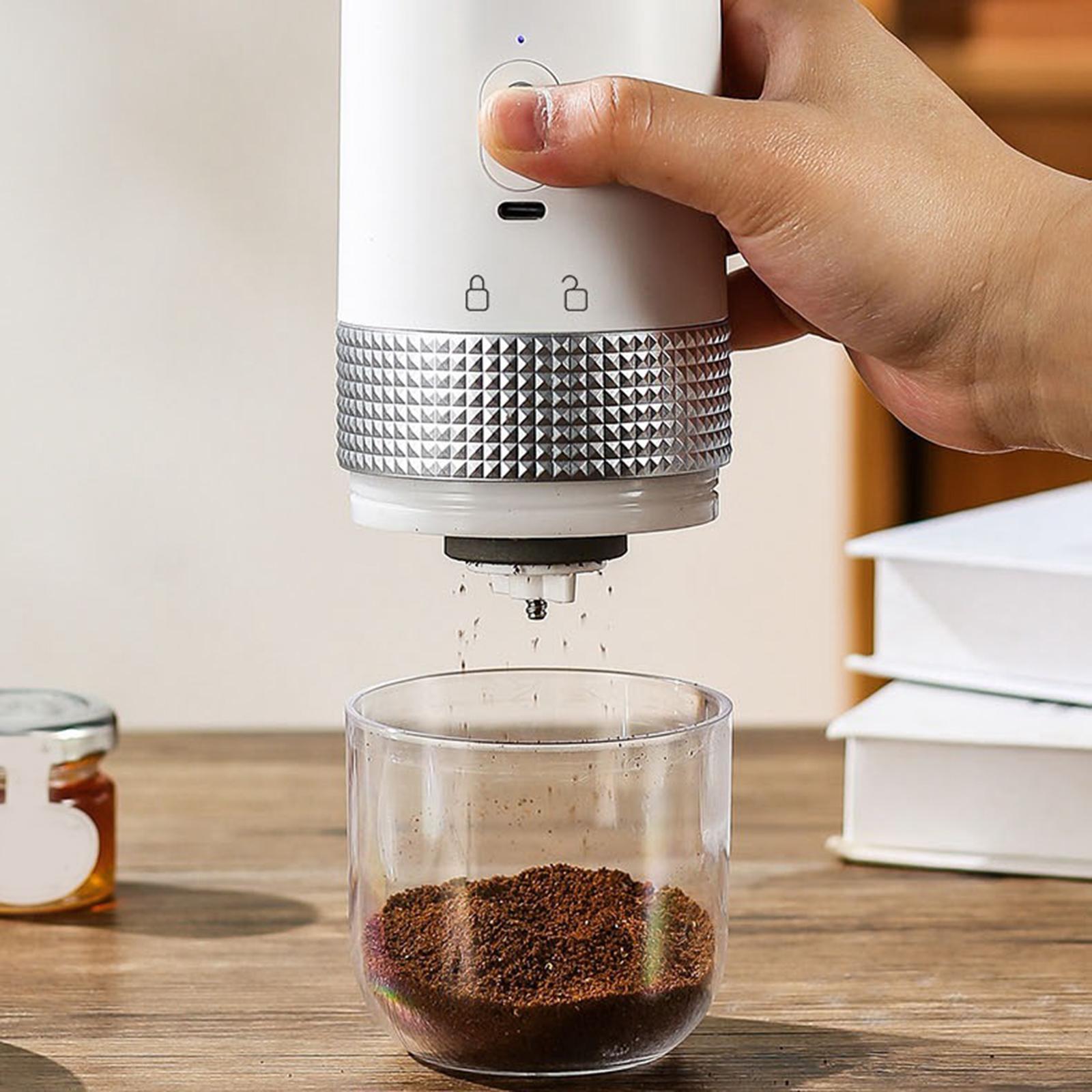 Coffee Grinder Easy to Clean for Outdoor Indoor Electric Coffee Bean Grinder