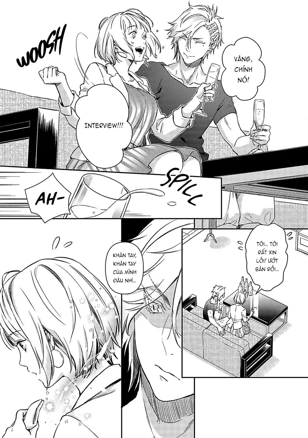 Mafia Và Omega ~ Khao Khát Cháy Bỏng chapter 12.1 - Trang 8