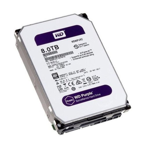 Ổ Cứng HDD Camera WD Purple 8TB ntelliPower - WD84PURZ - Hàng Chính Hãng