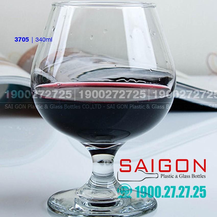 Ly Thủy Tinh Embassy Brandy 340ml | 518ml | Thủy Tinh Cao Cấp , Tùy Chọn Dung Tích
