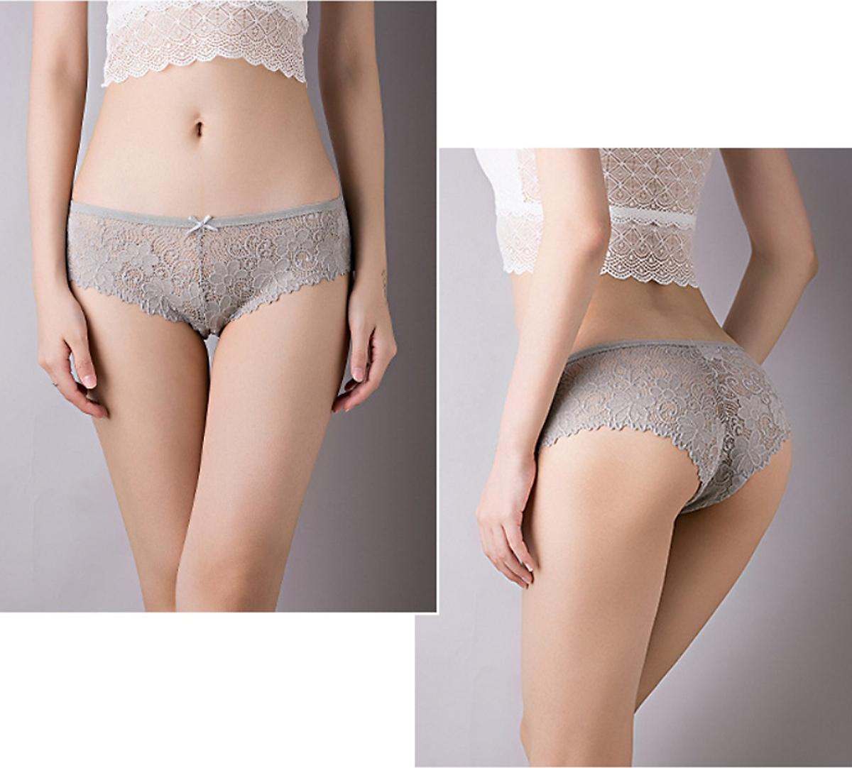 5 quần lót nữ lọt khe cạp chun viền ren chấtt đẹp