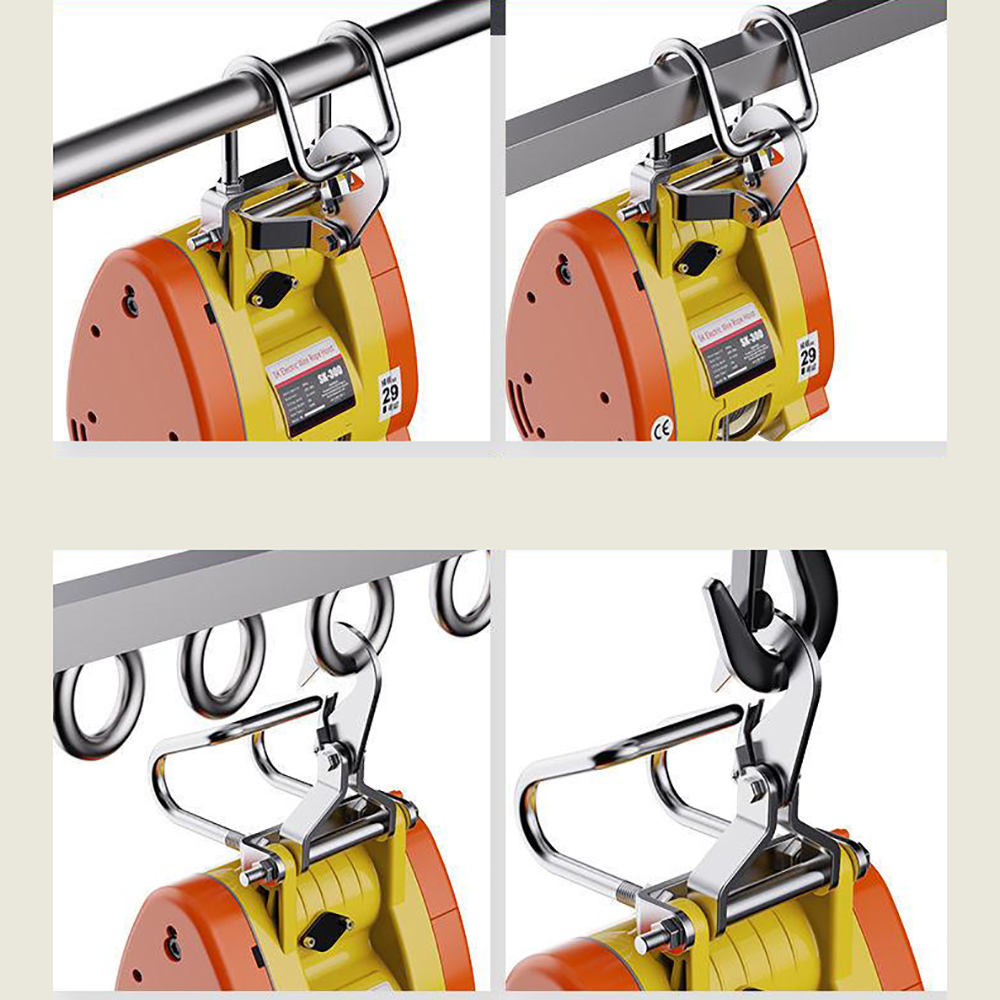 Máy tời điện ABG (KOIO), Tời Điện Mini, nâng, hạ và kéo vật nặng, sử dụng trên các công trường