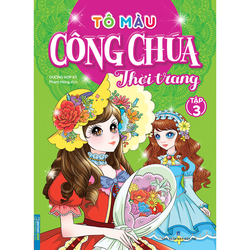 Combo 3 Tập: Tô Màu Công Chúa Thời Trang