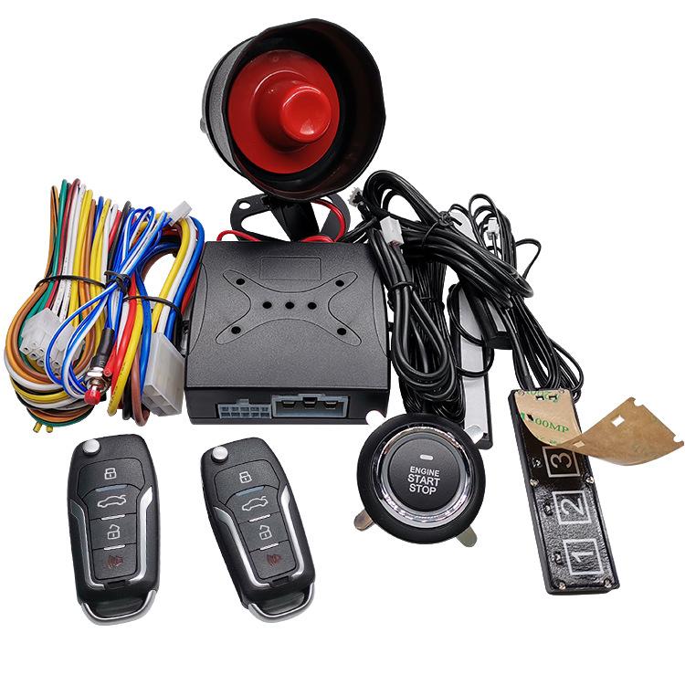 Đảm bảo chất lượng Kaiqisheng xe một nút khởi động hệ thống mật khẩu thông minh mở khóa keyless entry điều khiển từ xa đánh lửa từ xa thiết bị chống trộm