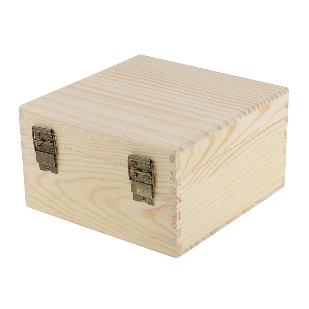 Bộ Tinh Dầu Thông Thơm Hộp Bảo Quản Gỗ Mang Theo-Đựng 6/25/30 Btot