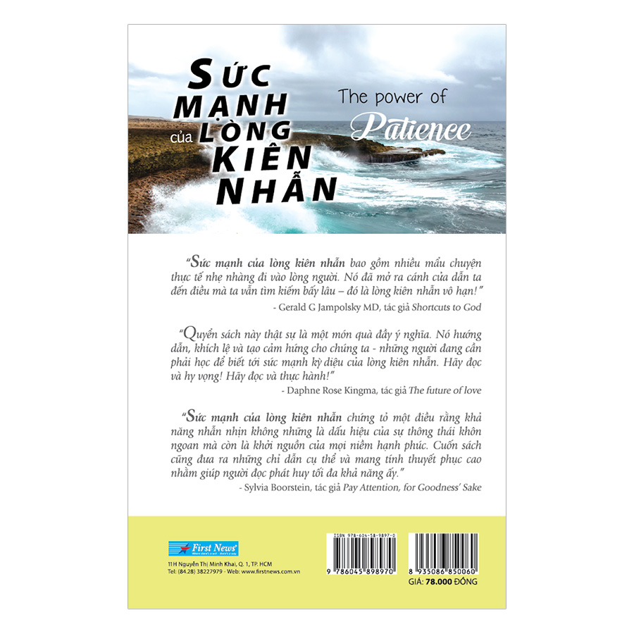 Hình ảnh Sức Mạnh Lòng Kiên Nhẫn (Tái Bản)