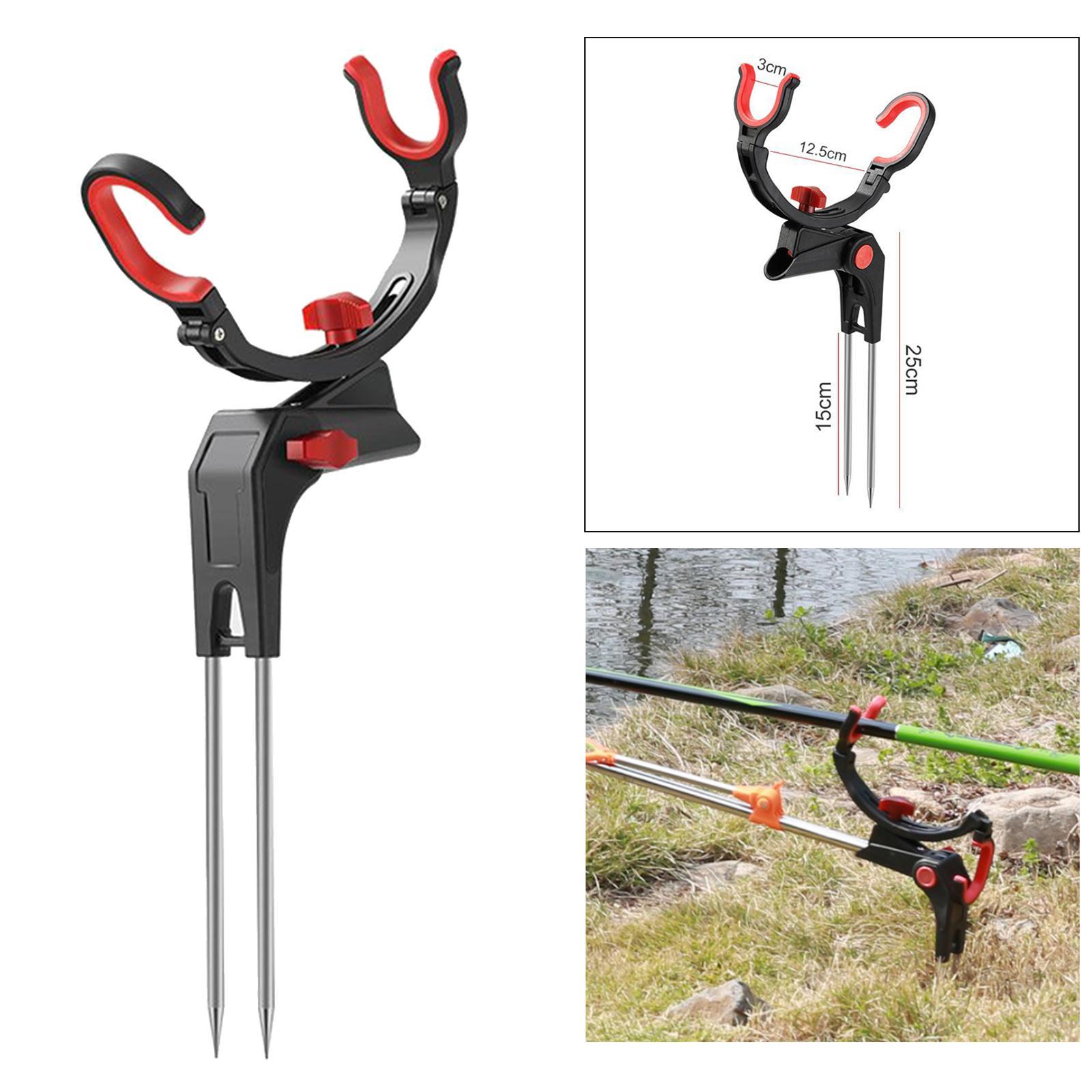 Fishing Rod Holders Ground Support Stand Fishing Pole Support Holder Single