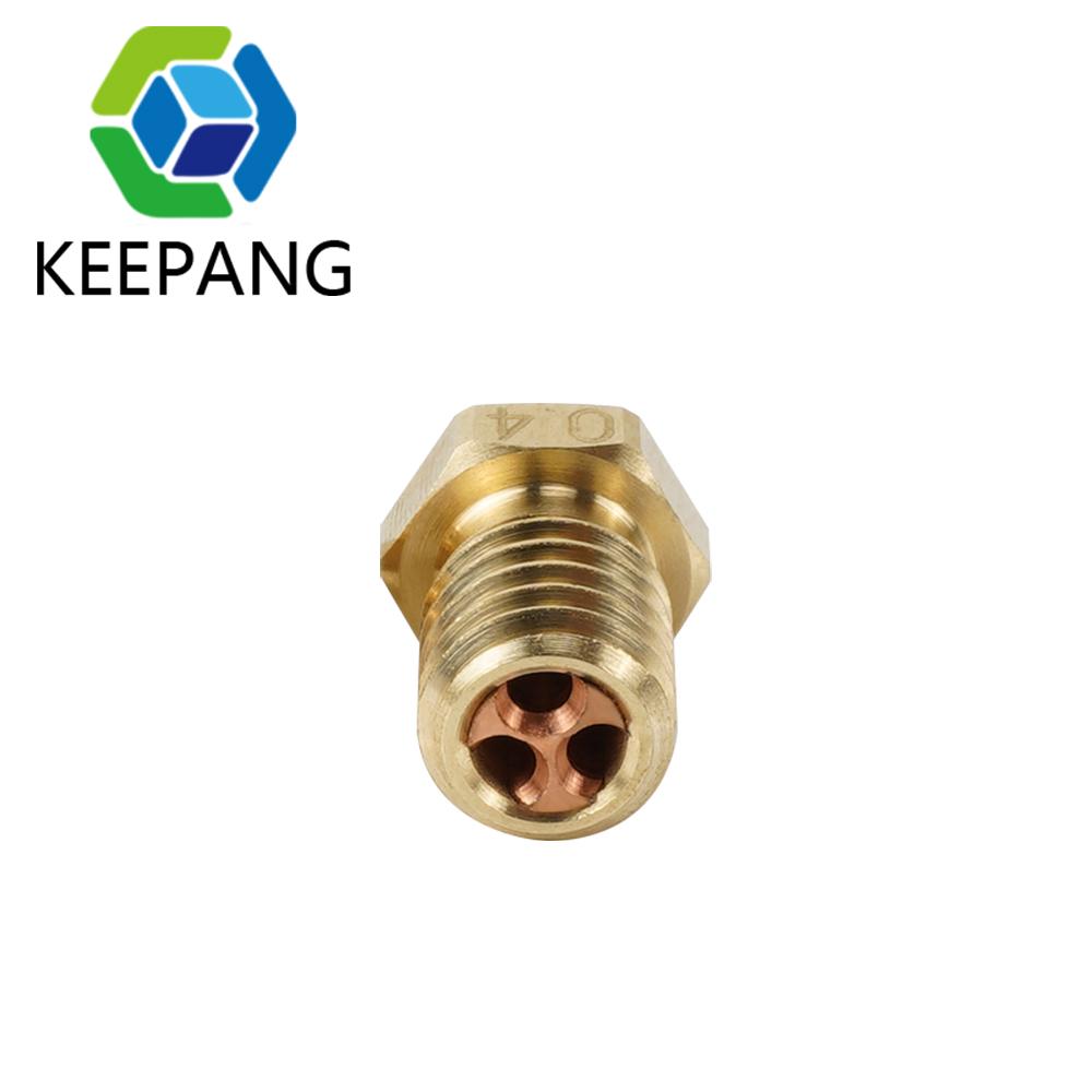 1PC Máy in 3D Vòi phun cho dây tóc 1.75mm E3DV6 CLONE CHT MOP MIP