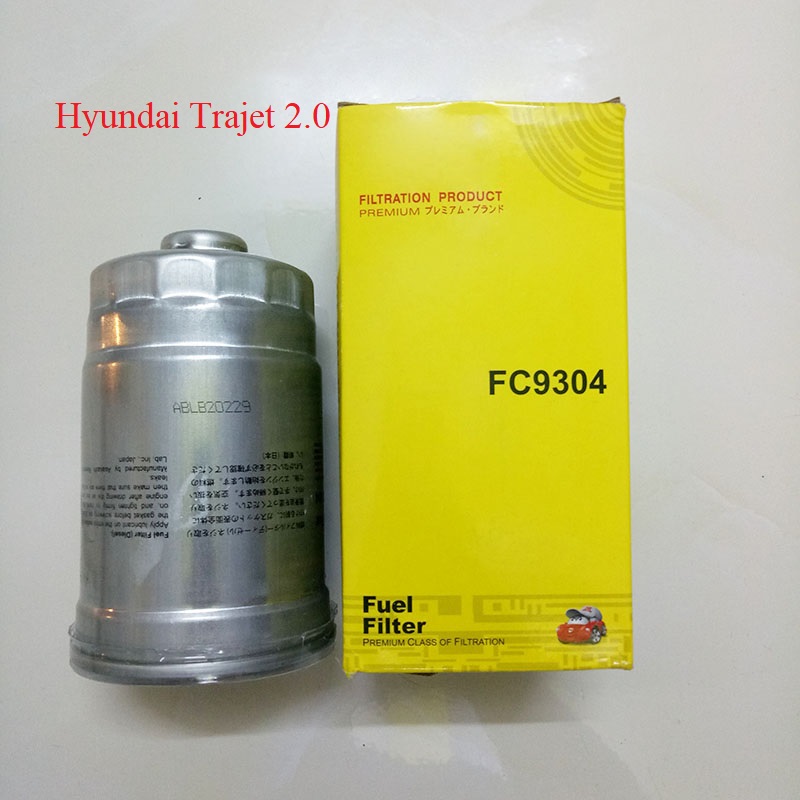 Lọc nhiên liệu, lọc dầu diesel FC9304 dùng cho Hyundai Trajet 2.0 máy dầu 1998-2008 mã phụ tùng 31970-2S000