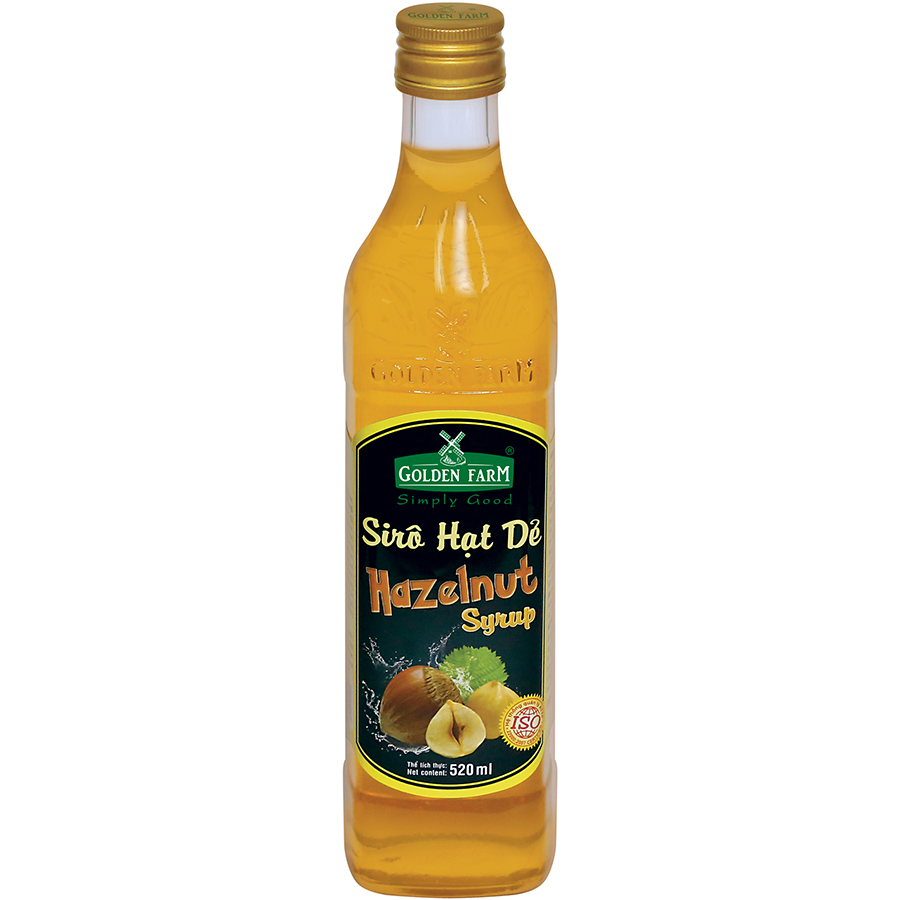 Siro Hạt Dẻ Golden Farm 520ml