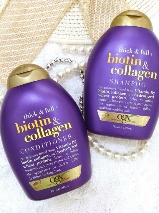 Dầu Xả Ogx Biotin &amp; Collagen Conditioner 385ml