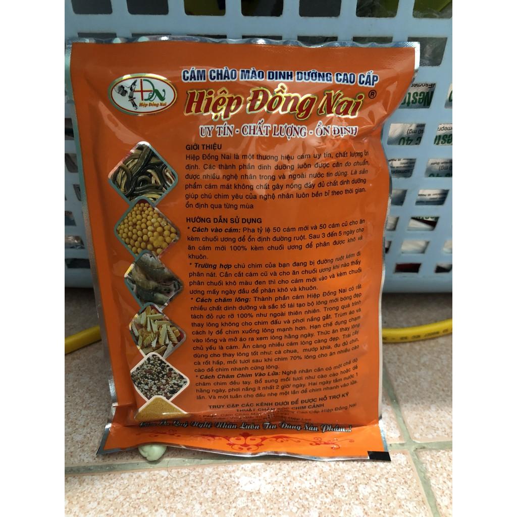 Cám chim chào mào dinh dưỡng cao cấp Hiệp Đồng Nai Dưỡng Lông gói 200g