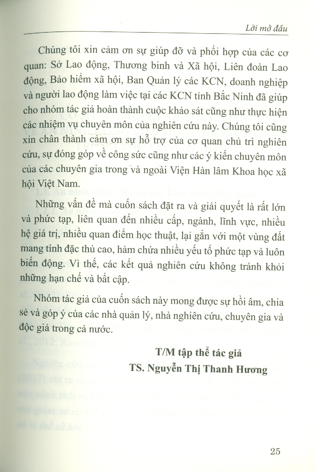 An Ninh Công Việc Của Công Nhân Tại Các Khu Công Nghiệp Vùng Kinh Tế Trọng Điểm Bắc Bộ - Trường Hợp Tỉnh Bắc Ninh