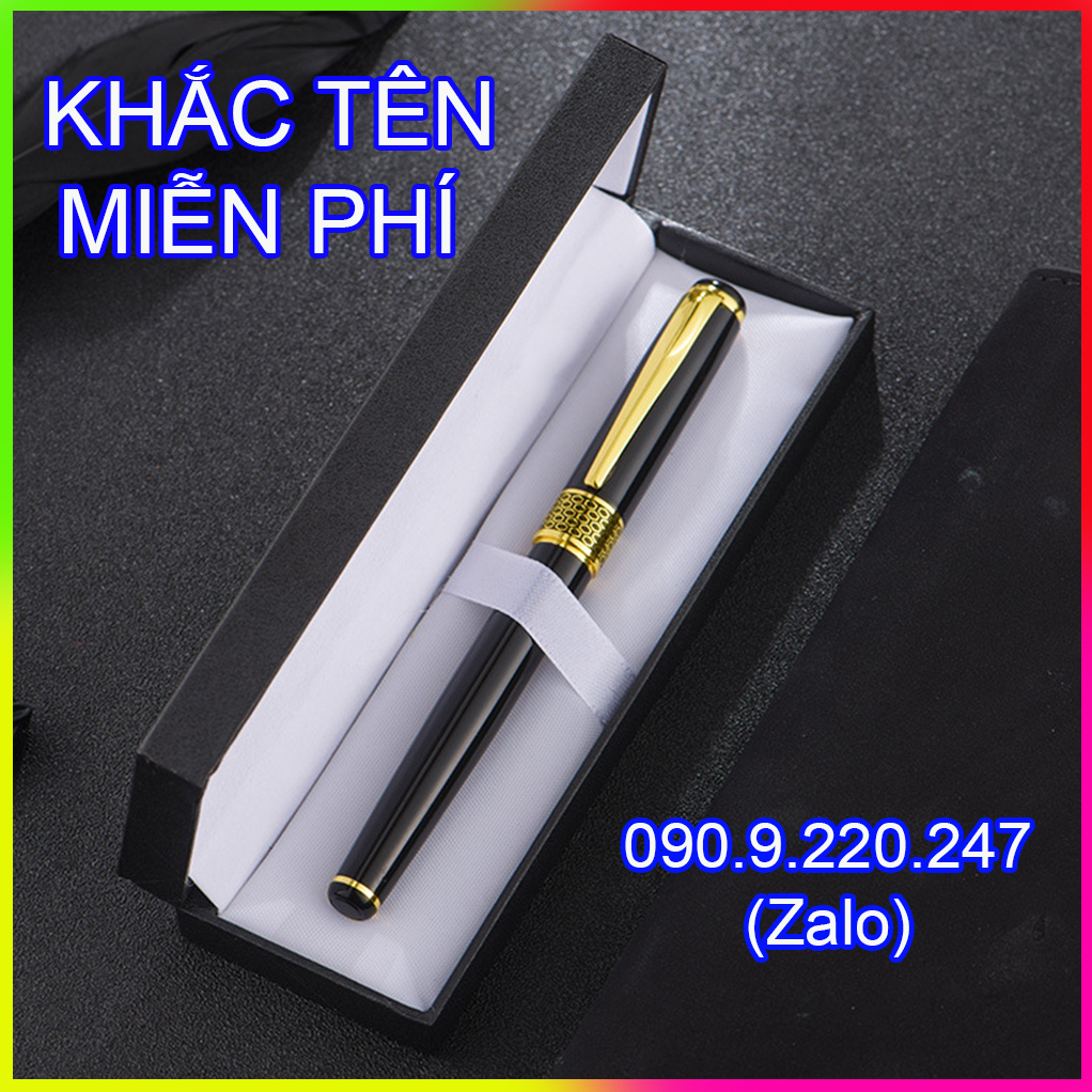 Bút ký khắc tên cao cấp thép nguyên khối LC002, sơn tĩnh cao cấp dành cho doanh nhân