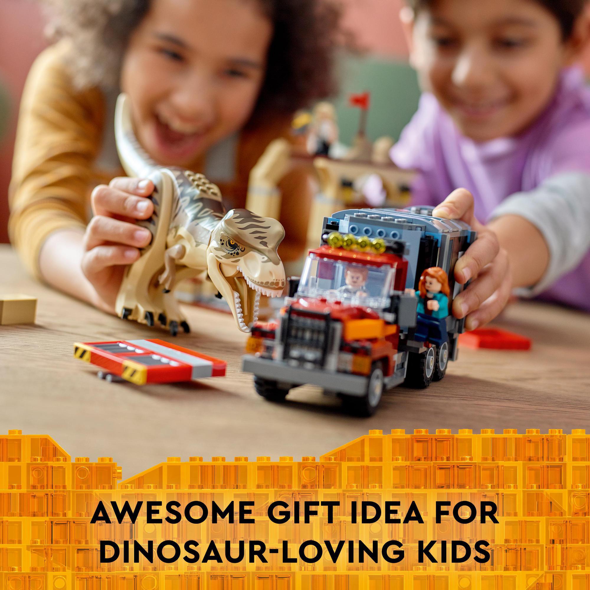 LEGO JURASSIC WORLD 76948 Khủng Long T. rex &amp;amp; Atrociraptor Tẩu Thoát (466 chi tiết)