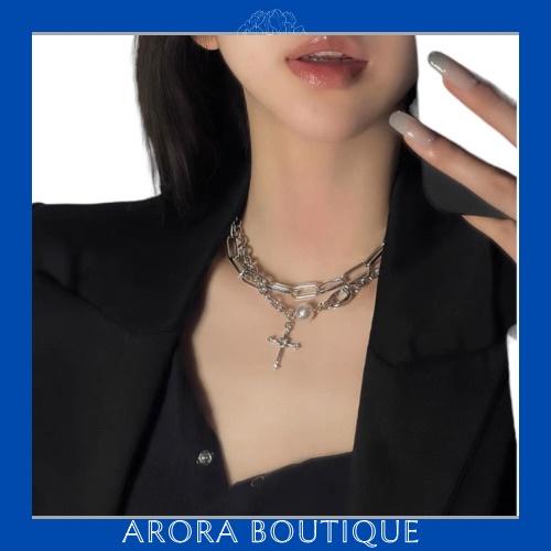 Vòng cổ unisex cá tính - choker thời trang - Arora boutique