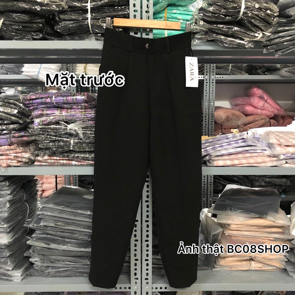 Quần Tây Baggy Lưng Cao Dáng thụng Basic có size 1HIT_UNISEX