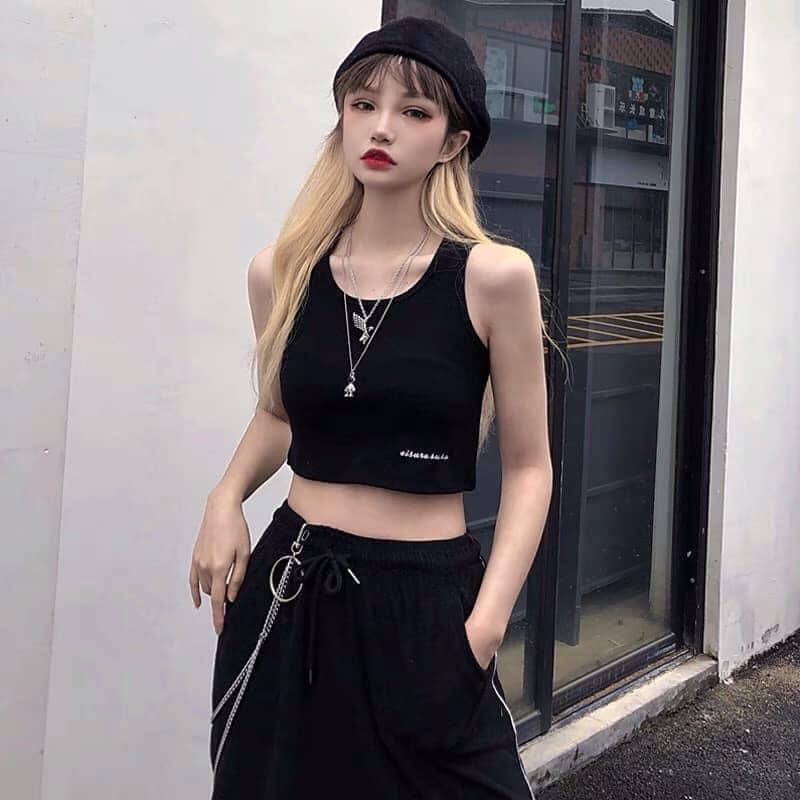 Áo croptop 3 lỗ hot trend