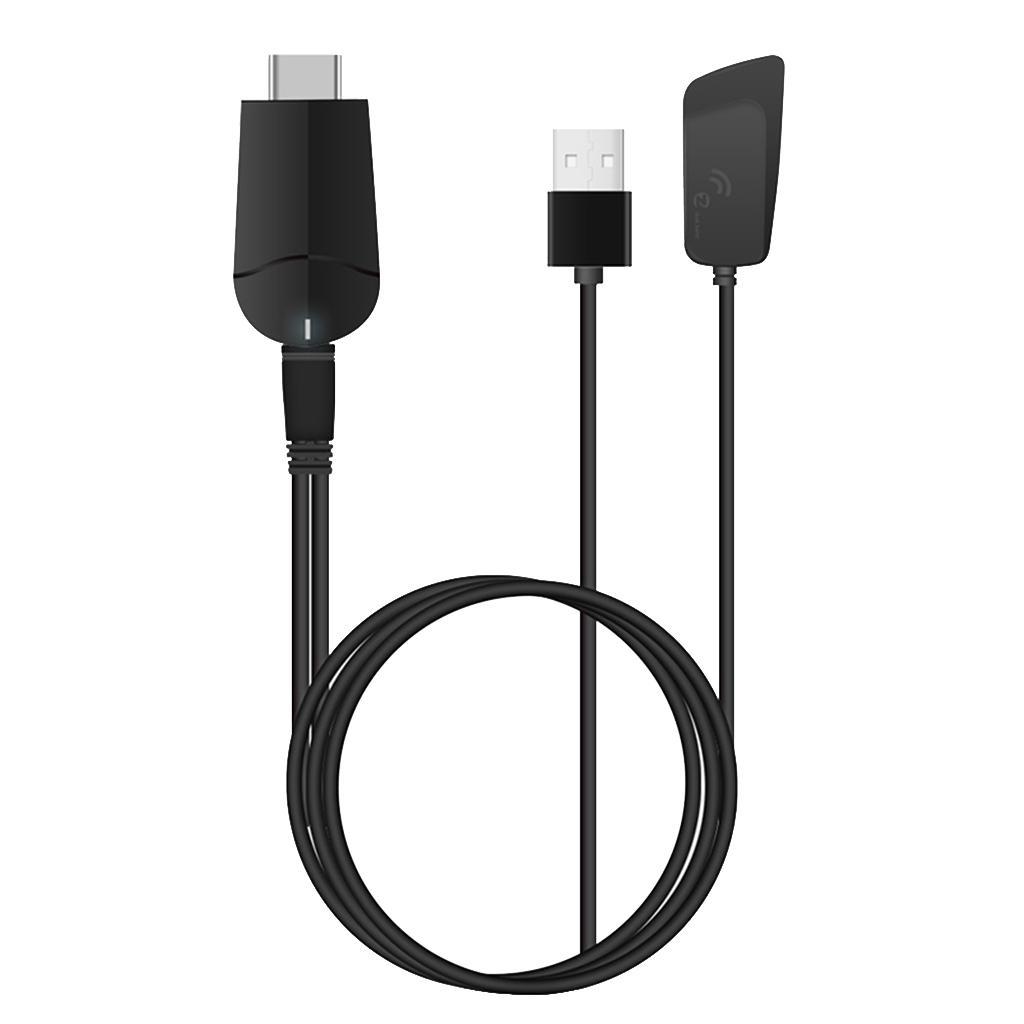 2.4G Wifi Display Receiver 1080P    Black for HDTV PC