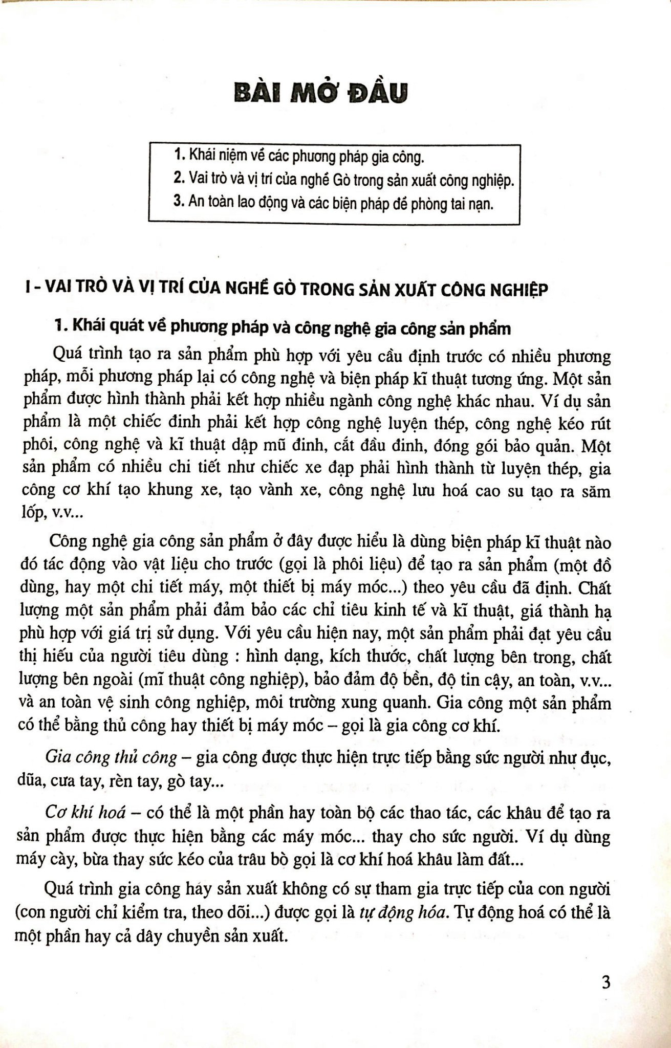 Hoạt Động Giáo Dục Nghề Phổ Thông Nghề Gò