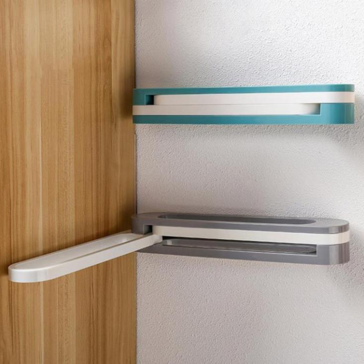 Kệ dán tường để giày dép siêu tiện lợi, Kệ treo đồ đa năng gấp gọn