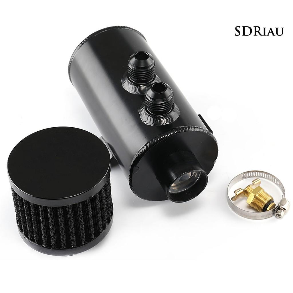Bình Chứa Dầu 2 Lỗ 750ml Kèm Đầu Nối An10 Cho Xe Hơi