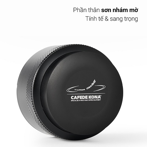 Tamper dụng cụ nén cà phê cân bằng thông minh Cafede Kona