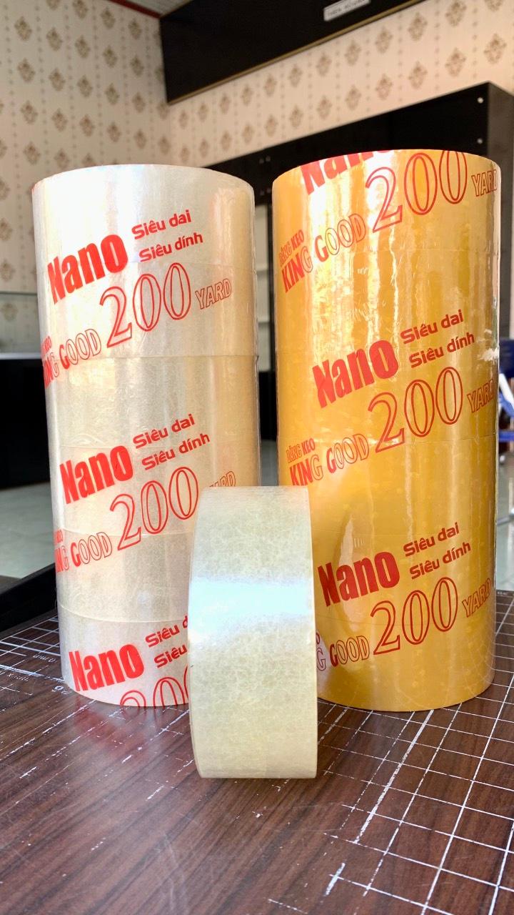 Cuộn băng keo Nano siêu dính , siêu dai gói hàng loại 200 yard ( nano loại tốt ) GAR D333