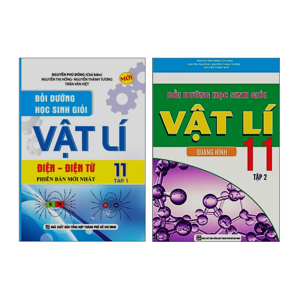 Combo Bồi Dưỡng Học Sinh Giỏi Vật Lí 11 Tập 1+ Tập 2