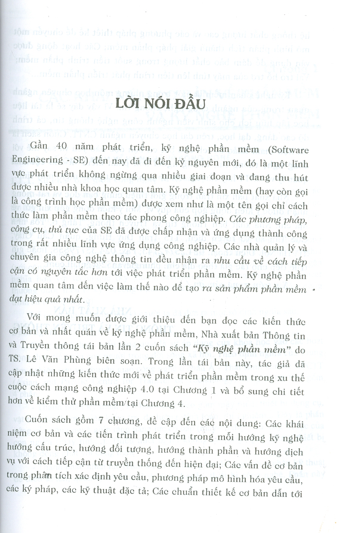 Kỹ Nghệ Phần Mềm (Tái bản lần 2)