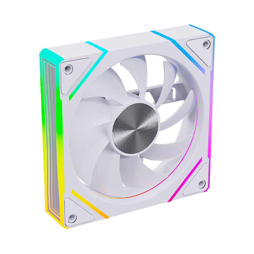 Quạt Tản Nhiệt Case MAGIC SNOMAN F-125 ARGB Black/White – Hàng Chính Hãng