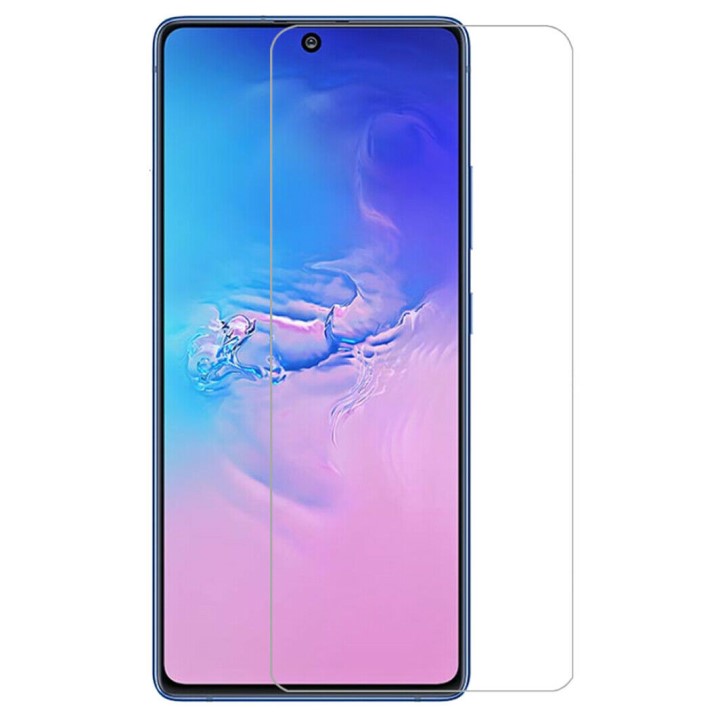 Kính Cường Lực cho Samsung S10 Lite Nhám Chống Vân Tay/ Full Màn Hình/ Không Viền Màu