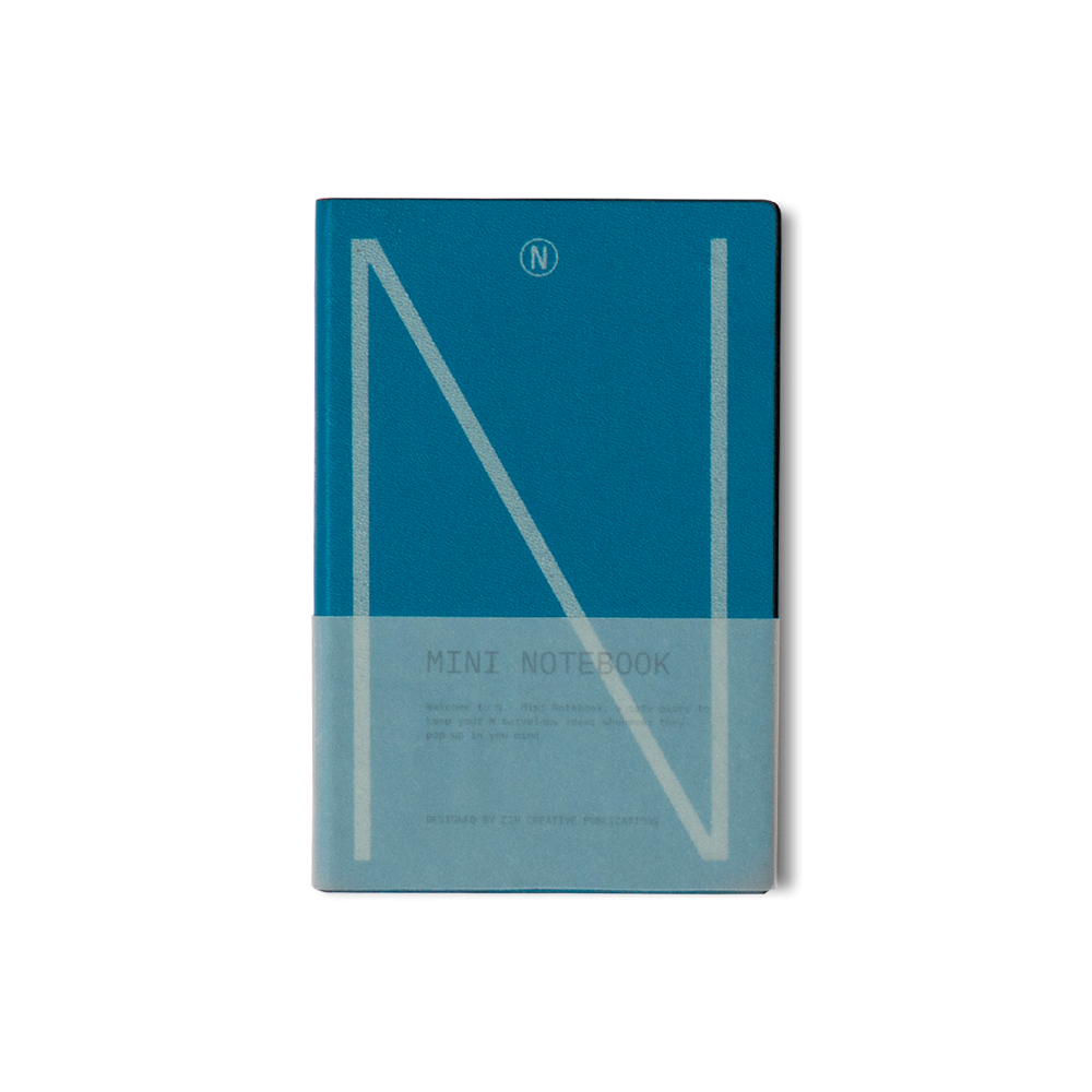 N - Mini Notebook | Sổ tay ghi chép ý tưởng 180 trang, bìa giấy giả da