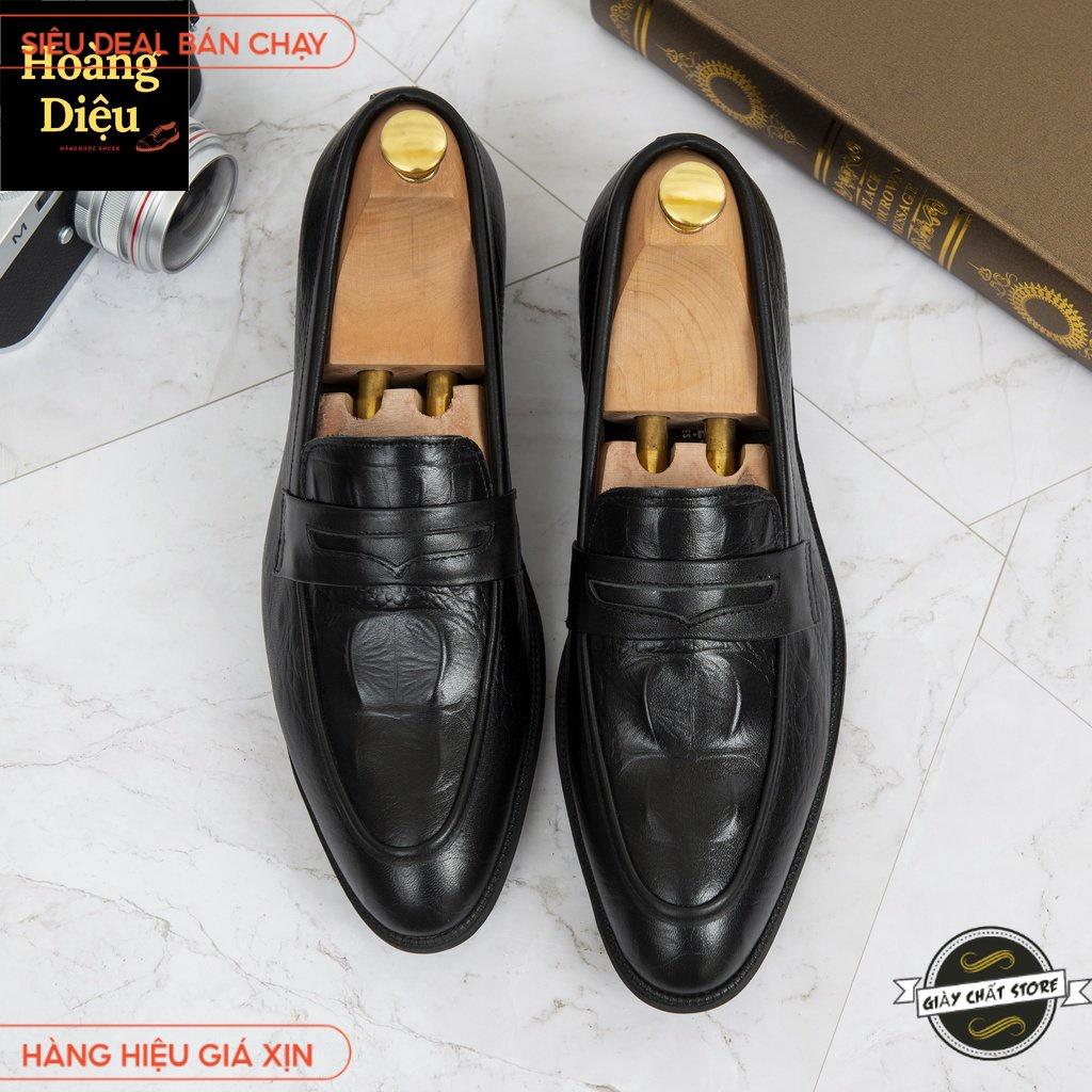 Giày Tây Nam Công Sở Cao Cấp, Hàng thủ công handmade 100 %, Chất Da Pu Pu Màu Nâu Đẳng Cấp Sang Trọng