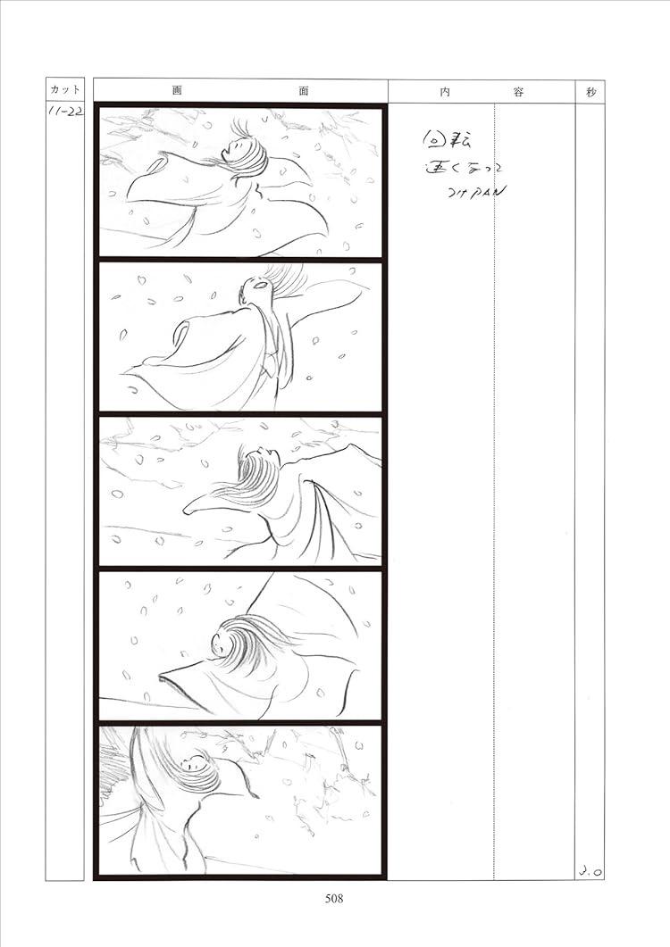 Sách ngoại văn: かぐや姫の物語 スタジオジブリ絵コンテ全集 - The Tale Of The Princess Kaguya Studio Ghibli Complete Storyboard Collection 20