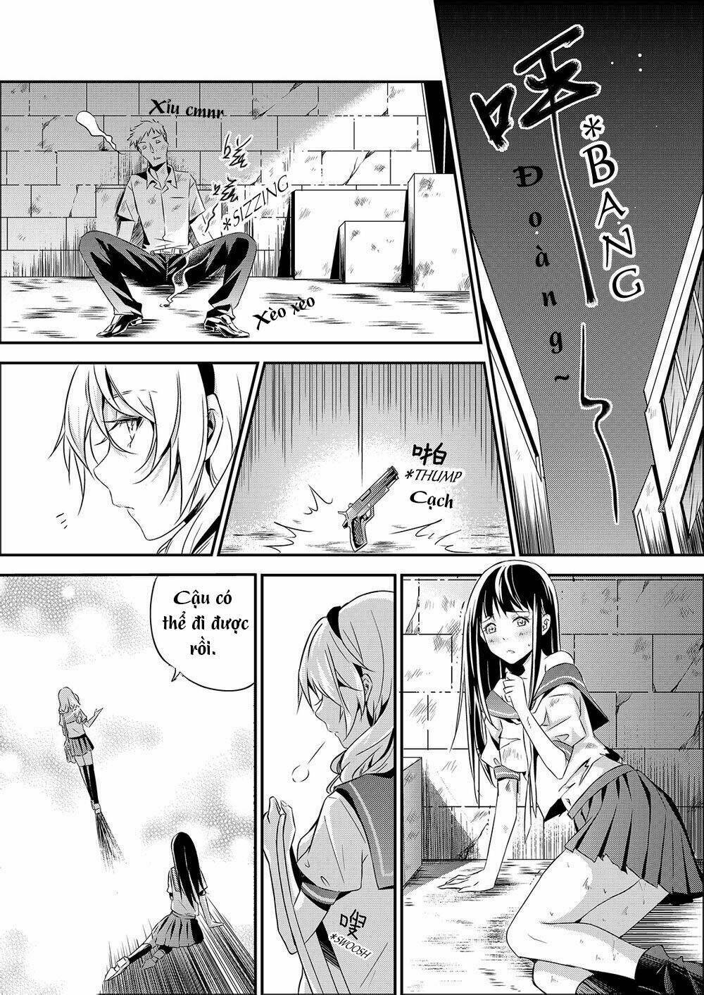 guns girl - school dayz - special manga chapter: triennial sakura chapter 1 11