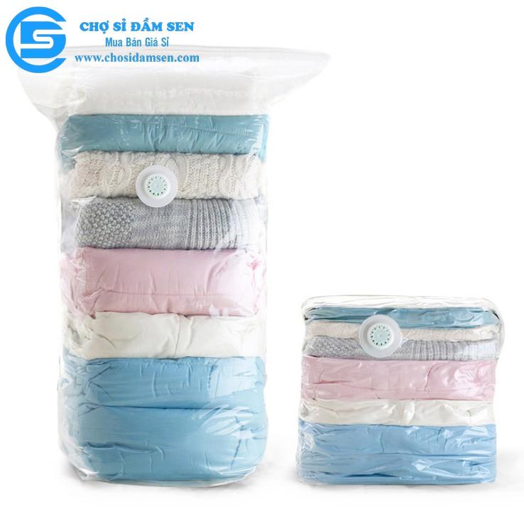 Túi Hút Chân Không Dùng Tay Ép Siêu Nhanh đựng quần áo, chăn màn , đơn giản, dễ sử dụng