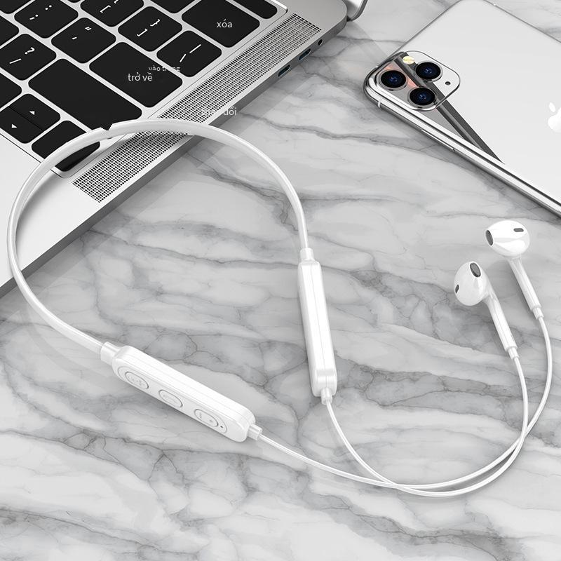 Ưu đãi nhất Tai nghe Bluetooth đeo cổ G01 treo cổ Tai nghe Bluetooth không dây loa siêu trầm chờ siêu dài tai nghe bluetooth phổ thông